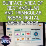 Surface Area of Rectangular and Triangular Prisms Digital 