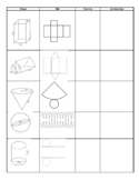 Surface Area of Solid Shapes With Nets