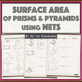 Surface Area of Solids using Nets