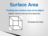 Surface Area of a Cube, Sphere, Cylinder