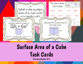 Surface Area of a Cube Task Cards