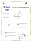 Surface Area using Nets