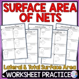 Surface Area With Nets Worksheets & Teaching Resources | TpT