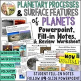 Surface Features of Planets Lesson | Solar System | Middle