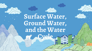Preview of Surface Water, Ground Water, and the Water Cycle Bundle