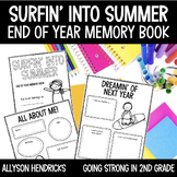 Surfin' Into Summer End of Year Memory Book