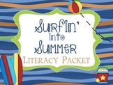 Surfin' Into Summer Literacy Station Packet - 10 Activities