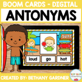 Surfing Antonyms/Opposites - Boom Cards - Distance Learning