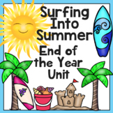 Preview of End of the Year Activities Beach Themed Unit