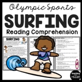 Surfing Reading Comprehension Informational Worksheet Olym