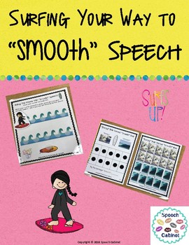 Preview of Surfing Your Way to "Smooth" Speech - A Fluency Packet
