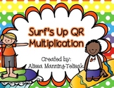 Surf's Up QR Multiplication (2 Digit by 1 Digit Multiplication)