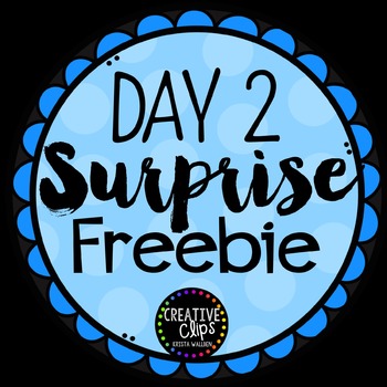 Preview of Surprise Freebie #2 {Creative Clips Digital Clipart}