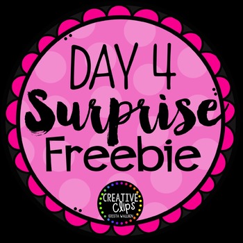 Preview of Surprise Freebie #4 {Creative Clips Digital Clipart}