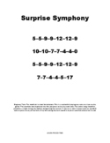 Surprise Symphony Beginner Tabs