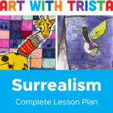 Surrealism Drawing Art Lesson Inspired by Salvador Dali - 