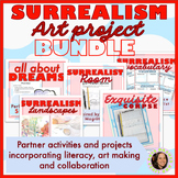 Surrealism Art Project Bundle- Middle School Lesson, Activ