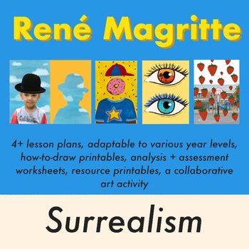 Preview of Surrealism art lessons: René Magritte