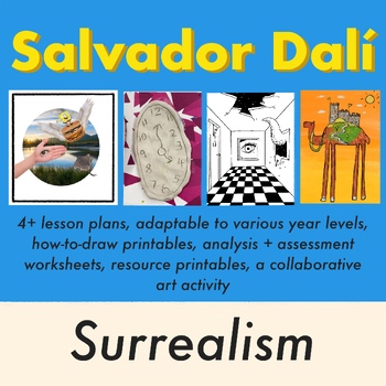 Preview of Surrealism art lessons: Salvador Dali