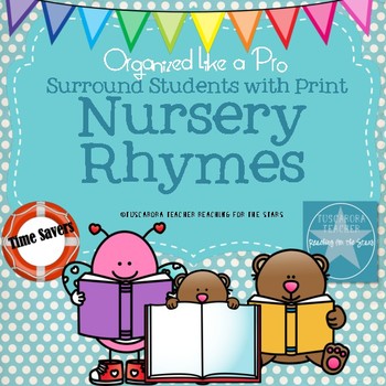 Preview of Surround Students with Print Poetry Party Nursery Rhymes