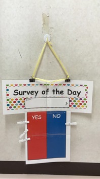 Preview of Survey of the Day display