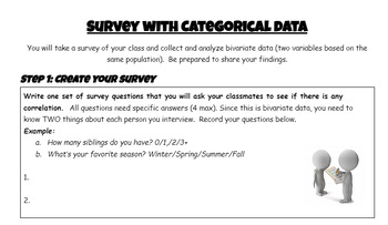 Preview of Survey with Categorical Data