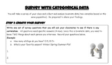 Survey with Categorical Data