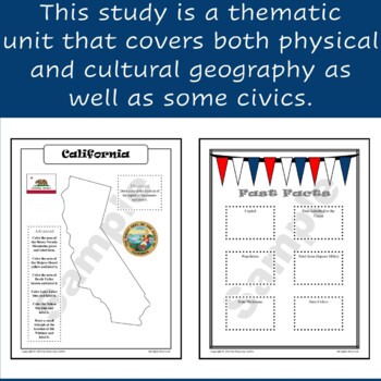 California Geography Study Student Directed Grades 4 To 6 TPT   Original 4614862 2 