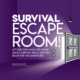 NO PREP Free Fun Games - Survival Escape Room