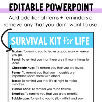 Survival Kit for Life by Molly Maloy | Teachers Pay Teachers