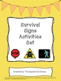 Survival Signs Activities Set