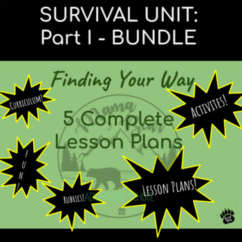Preview of Survival Unit: Bundle (Finding Your Way)