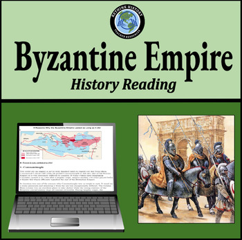 Preview of Survival of the Byzantine Empire | History Reading Activity
