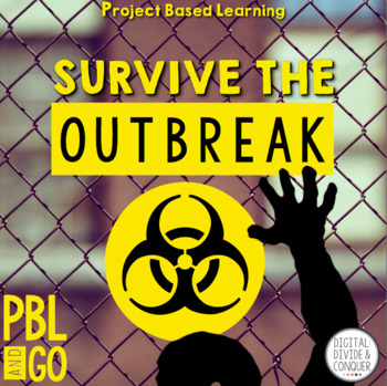Preview of Survive A Zombie Outbreak PBL, Project Based Learning