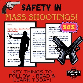 Preview of Surviving Chaos: A Simple Guide to Safety in Mass Shootings ~ TOP TEN POINTS