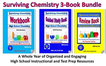 Preview of Surviving Chemistry 3-Book Bundle - 2015 Revisions: A Whole Year of HS Chem