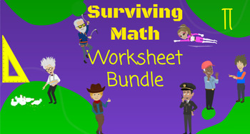 Preview of Surviving Math Bundle- All video lessons