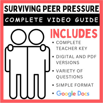 Preview of Surviving Peer Pressure: Video Guide and Reflection Questions