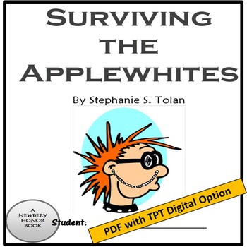 Preview of Surviving the Applewhites, by Stephanie Tolan: A PDF/EASEL Novel Study