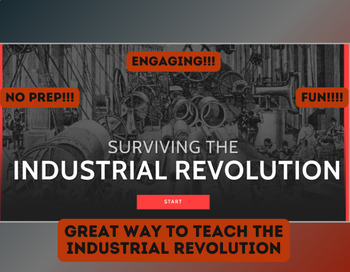 Preview of Surviving the Industrial Revolution!  An Industrial Revolution Simulation.