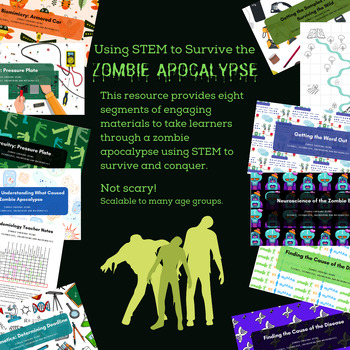 Preview of Surviving the Zombie Apocalypse Using STEM