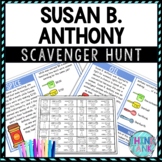 Susan B. Anthony Activity - Scavenger Hunt Challenge - Wom
