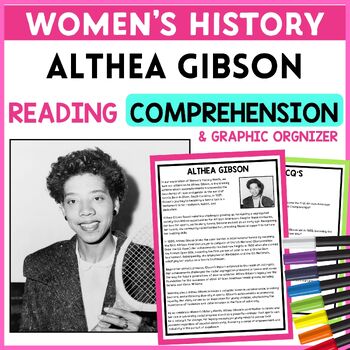 informational reading comprehension biography of althea gibson