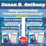 Susan B. Anthony - Bilingual Biography Activity Bundle - W