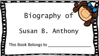 Preview of Susan B. Anthony - Biography