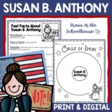 Susan B Anthony Biography Activities | Easel Activity Dist