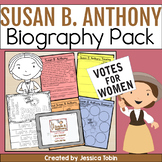 Susan B. Anthony Biography Pack - Women's History Month Bi