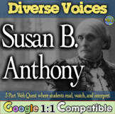 Susan B Anthony Web Quest Activity | Diverse Voices Projec