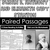 Susan B. Anthony and Elizabeth Cady Stanton Reading Compre