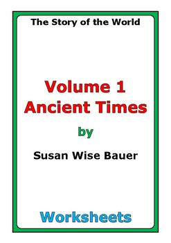 Preview of Susan Wise Bauer "Volume 1: Ancient Times" worksheets